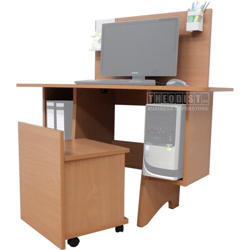 Soho Series Desk Computer and Seat Storage_1 - Theodist