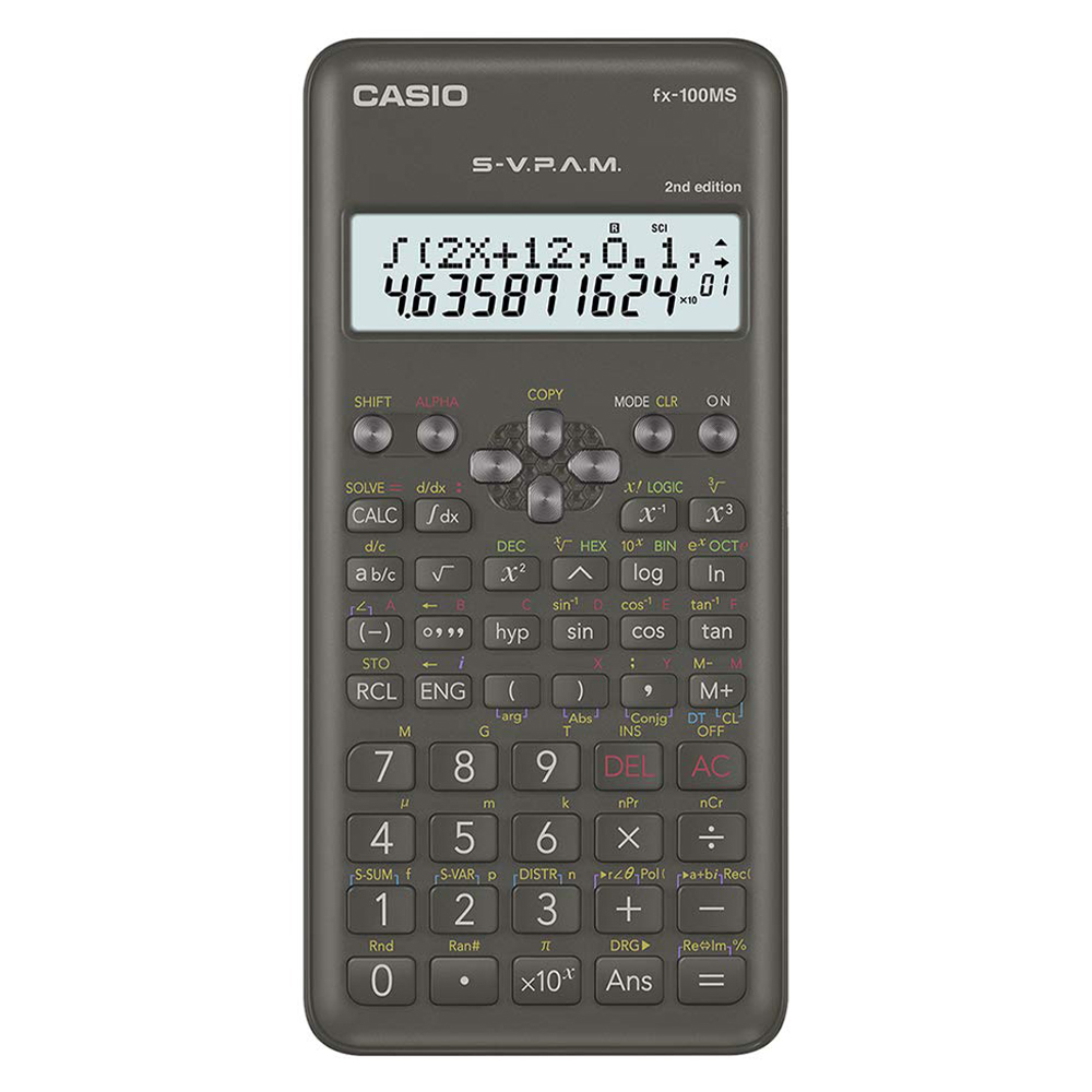 Casio Fx Ms Nd Edition Digit Scientific Calculator Theodist