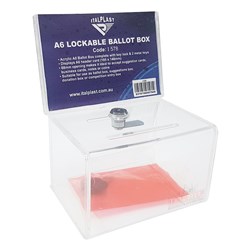 Italplast I578 A6 Lockable Ballot Box - Theodist