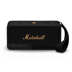 Marshall Middleton Bluetooth Speaker Black & Brass - Theodist