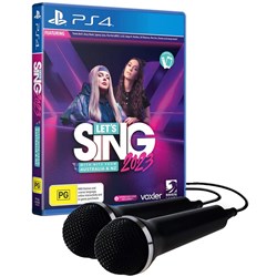 Let's Sing 2023 Game 2 Mic Bundle for PS4_1 - Theodist