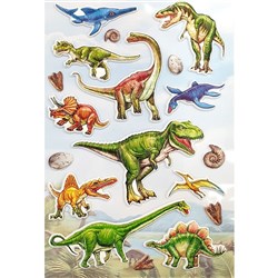 Dinosaur 3D Foam Stickers