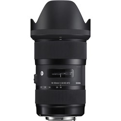 Sigma 18-35mm f/1.8 DC HSM Art Lens for Canon