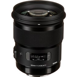 Sigma 50mm f/1.4 DG HSM Art Lens for Canon EF