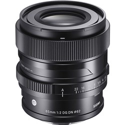 Sigma 65mm f/2 DG DN Contemporary Lens for Sony E