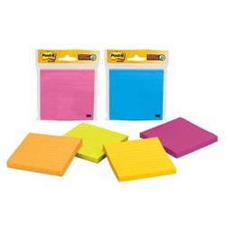 Post-it 4490 Super Sticky Lined Notes 101x101mm - Theodist