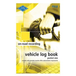 Zions PVLB Vehicle On Road Recording Pocket Vehicle Log Book - Theodist