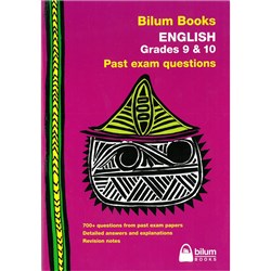 Bilum Books English Grades 9-10 Past Exam Questions - Theodist