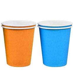 Bexly Disposable Paper Cups Pack of 10 Assorted
