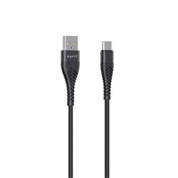 Havit CB707 USB Cable Type-C 1m Black - Theodist