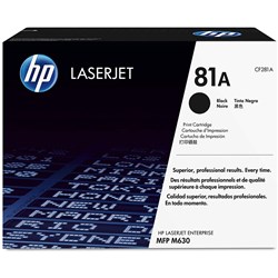 HP 81A Black Original LaserJet Toner Cartridge - Theodist