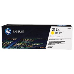 HP 312A Yellow LaserJet Toner Cartridge CF382A Original - Theodist