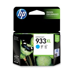 HP 933XL High Yield Cyan Original Ink Cartridge