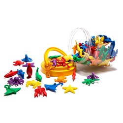 Learning Can Be Fun Sea Life Counters 84 Pieces