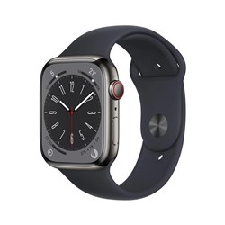 Apple Watch Series 8 45mm Graphite Stainless Steel Case GPS + Cellular - Theodist
