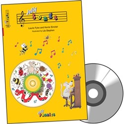 Jolly Learning Phonics Jolly Songs Book and CD - Theodist