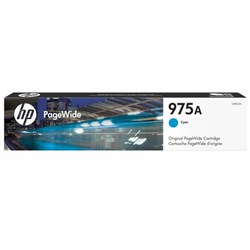 HP 975A Cyan Original PageWide Cartridge L0R88AA - Theodist