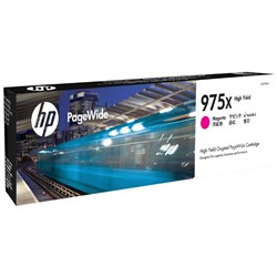 HP 975X High Yield Magenta Original PageWide Cartridge L0S03AA - Theodist