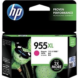 HP 955XL High Yield Magenta Ink Cartridge L0S66AA Original - Theodist