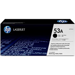 HP 53A Black Original LaserJet Toner Cartridge - Theodist