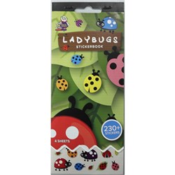 STICKER BOOK LADY BUGS