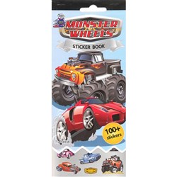 Monster Wheels Sticker Book