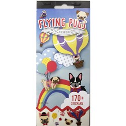 STICKER BOOK - FLYING PUGS