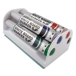 Pentel Whiteboard Marker and Eraser Set Bullet Tip - Theodist