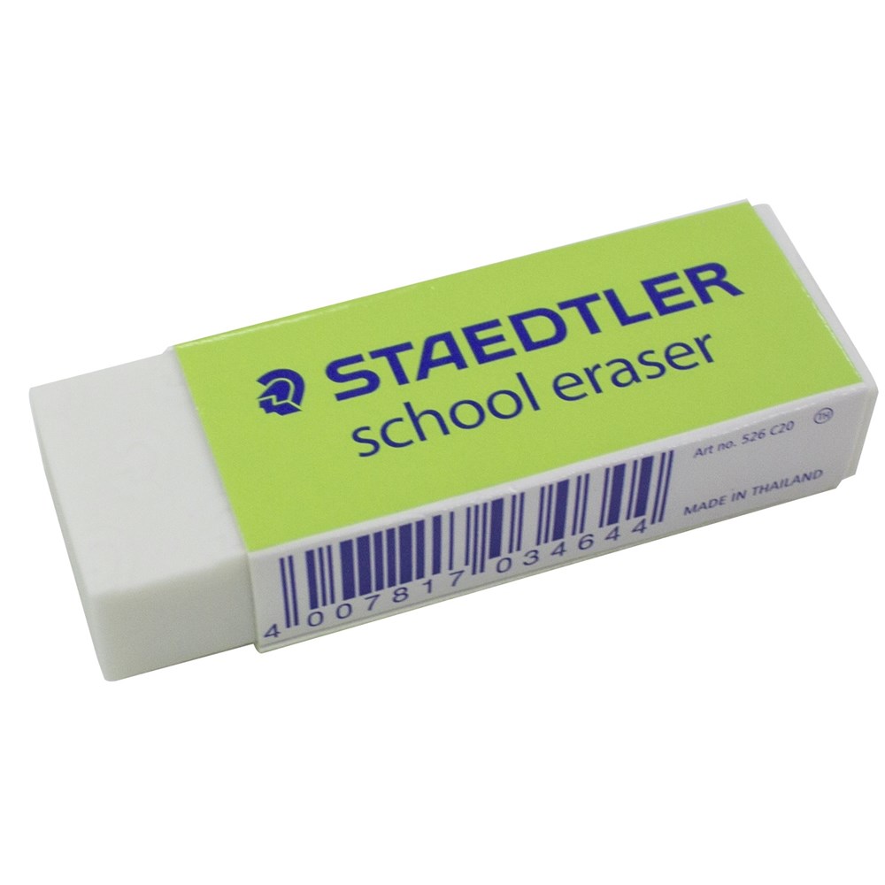 STAEDTLER WHITE VINYL ERASER – blackline supply