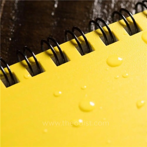 Rite in the Rain All-Weather Notebook Top-Spiral 3x5in No. 135 Yellow_3 - Theodist