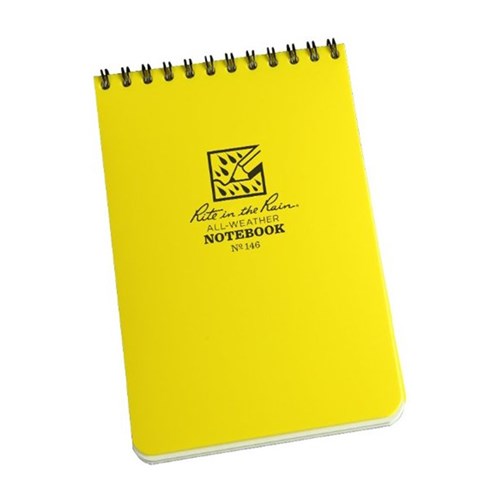 Rite in the Rain All-Weather Survey Notebook No. 146 Yellow - Theodist