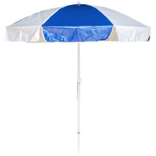 Geotek 15550 Umbrella 2m Diameter White & Blue Height Adjustable_1 - Theodist