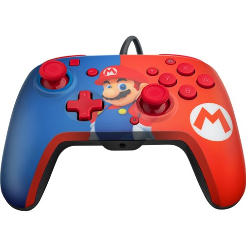 PDP Faceoff Deluxe+ Audio Wired Controller Super Mario For Nintendo Switch_3 - Theodist