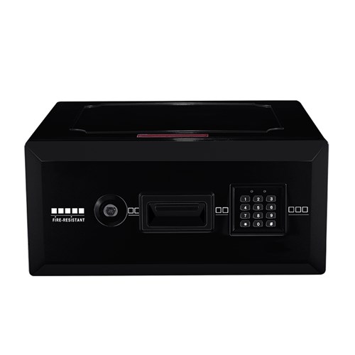 Safe 2091D Fire Drawer Digital Lock Black 260x540x510mm_1 - Theodist