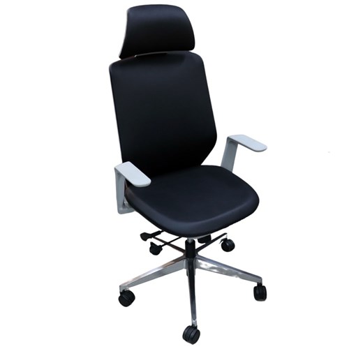 Office Chair Modern High Back 2182HD_WHT - Theodist