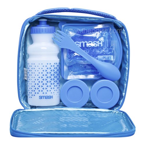 Smash 21852 Lunch Pack 8 Piece Blue with Antimicrobial Barrier Lining_3 - Theodist