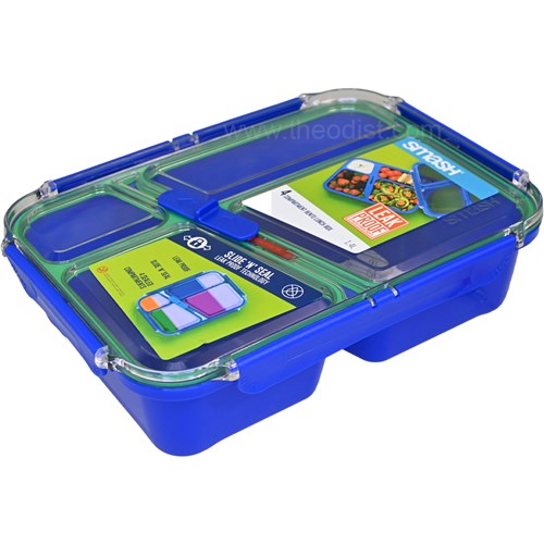 Smash 21861 Bento Eats Leak Proof 4 Compartment 1.4L_1 - Theodist