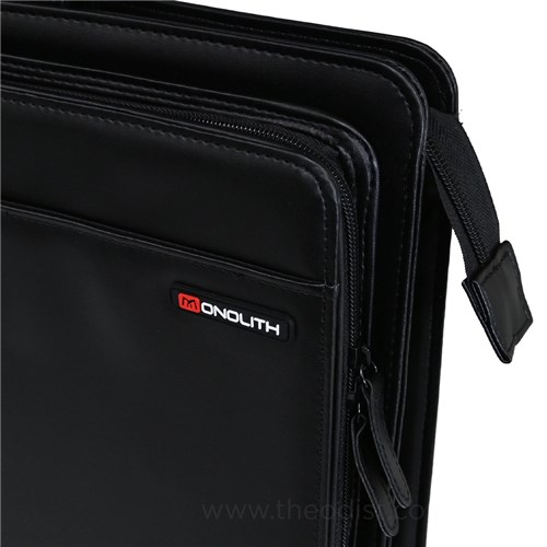 Monolith 2774 Drop Handle Document Case Black_1 - Theodist