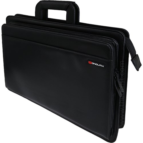 Monolith 2774 Drop Handle Document Case Black_2 - Theodist