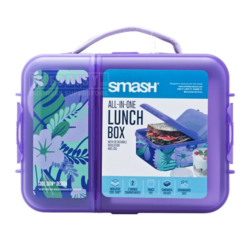 Smash 34367 Lunch Box Insulated All In One Assorted_7 - Theodist