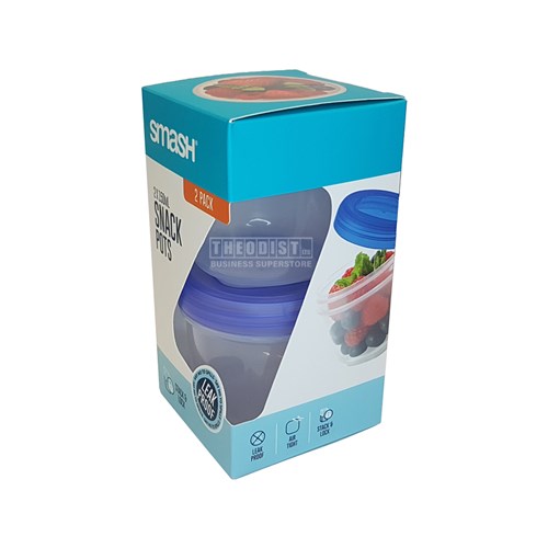 Smash 33893 Snack Pots 150mL 2 Pack - Theodist