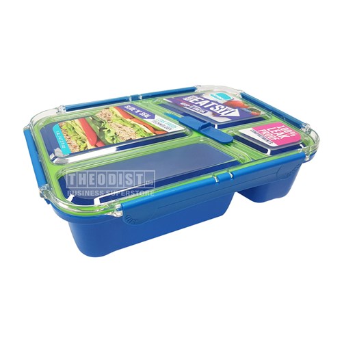 Smash 29918 Lunchbox Bento Slide N Seal Leak Proof, Assorted_2 - Theodist