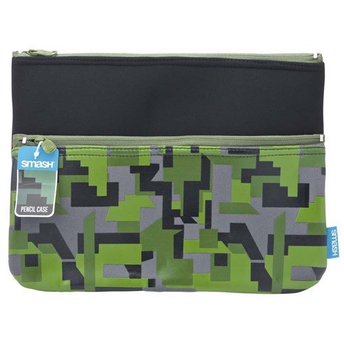 Smash 31084 Pencil Case Neoprene Large Geo Camo - Theodist