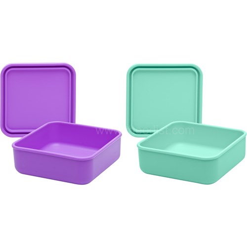 Smash Blue 31348 Silicone Sandwich Box Zero Plastic - Theodist