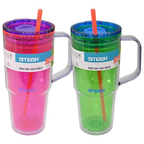 Smash 31417 Dlouble Wall Mega Tumbler Leak Proof 950mL - Theodist