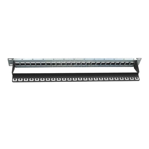 MSS MSSPP24C6A Copper 24 Port Loaded Cat6A Unshielded Patch Panel - Theodist