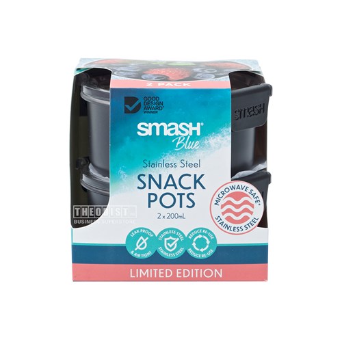 Smash Blue 33850 Snack Pots 2 Pack 200mL_4 - Theodist