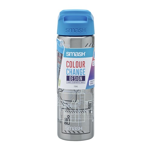 Smash 34375 Drink Bottle 750mL Stainless Steel Color Change Design_1 - Theodist