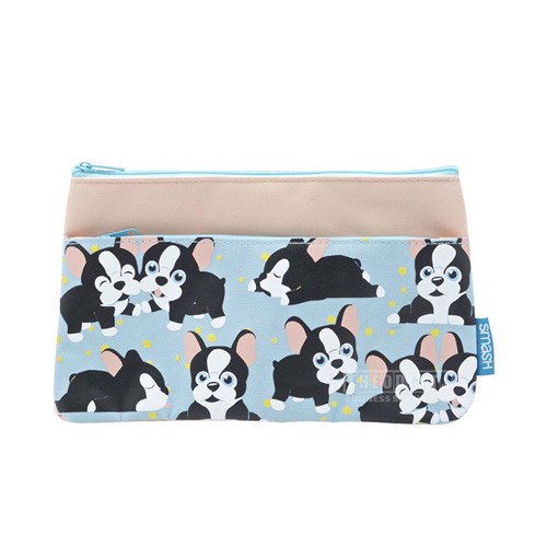 Smash 34402 Pencil Case Double Zip Frenchies - Theodist