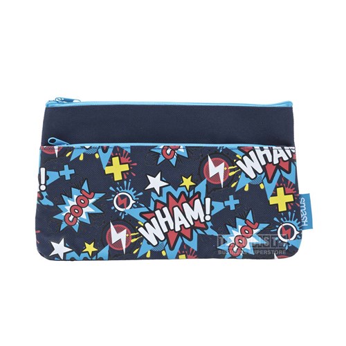 Smash 34415S Pencil Case Double Zip Heroes - Theodist